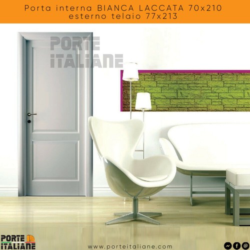 Porta interna bianca laccata - porta,