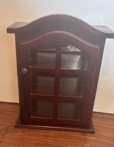 Vetrina curio vintage anta in - vetrina,